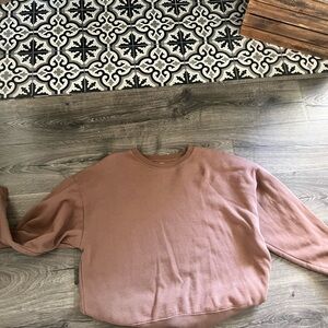 Brown sweatshirt